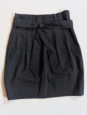 BCBG Grey Wool Skirt 4